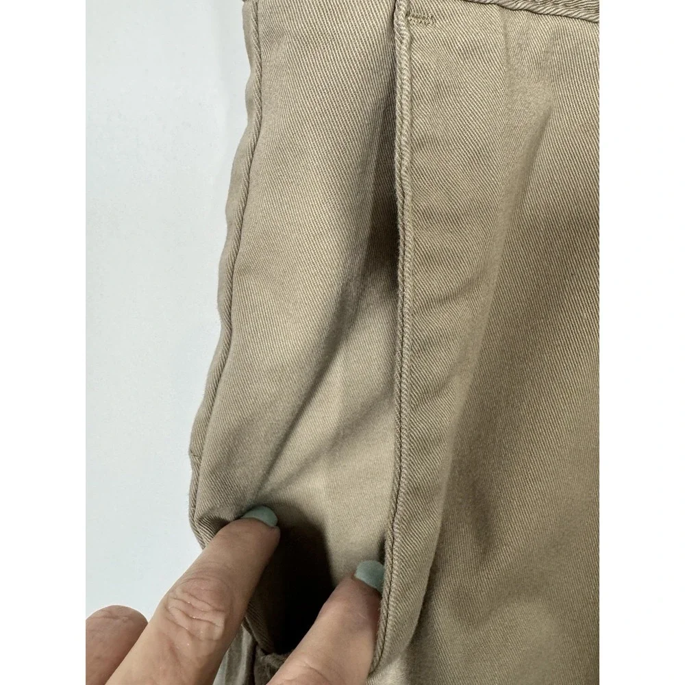 Volcom Mens Frickin Modern Stretch Shorts Flat Front Chino Casual Preppy Size 40